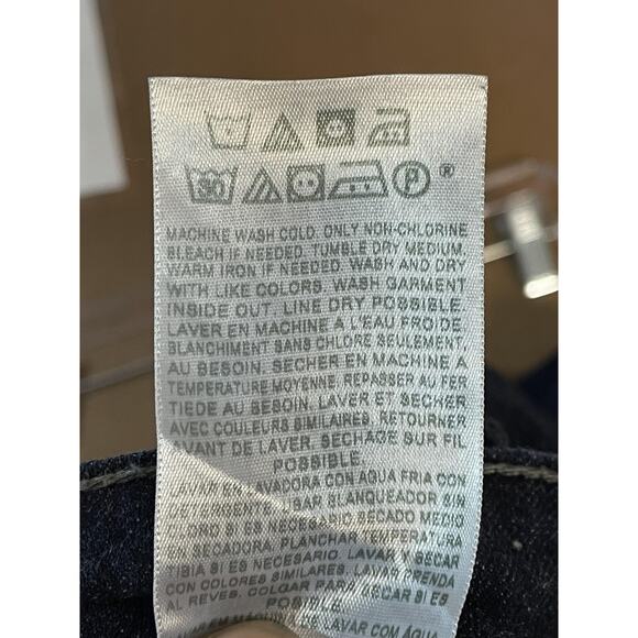 Levis Jeans Womens 6 Dark Wash Mid Rise Skinny Stretch Denim 5 Pocket Zip Fly - Picture 11 of 12